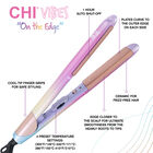 Vibes "On The Edge" 1 Inch Curved Hairstyling Iron, , large image number null